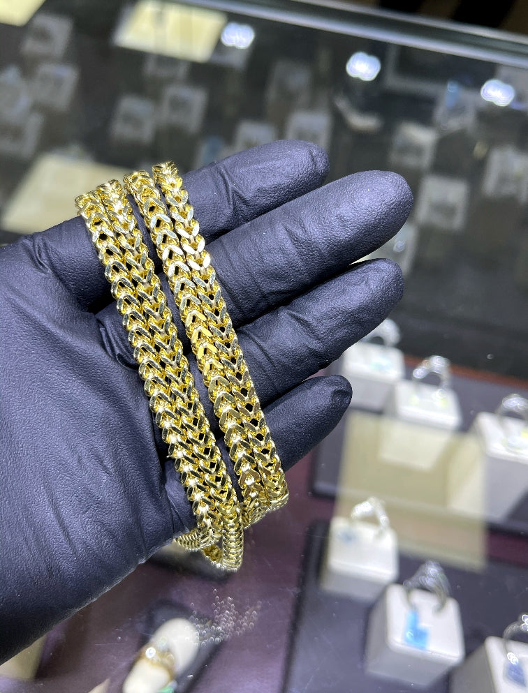 HighQuality Franco Chains Green Acres Jewelry