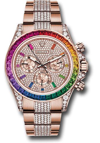 Rolex rainbow deals iced out