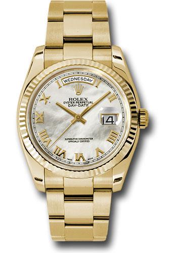 rolex presidential mother of pearl