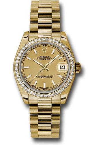 rolex datejust 31 diamond bezel