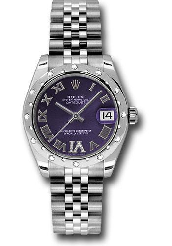 Rolex datejust outlet purple dial