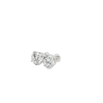 4CTW Basket Set Lab Diamond Studs