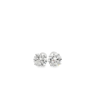 4CTW Basket Set Lab Diamond Studs