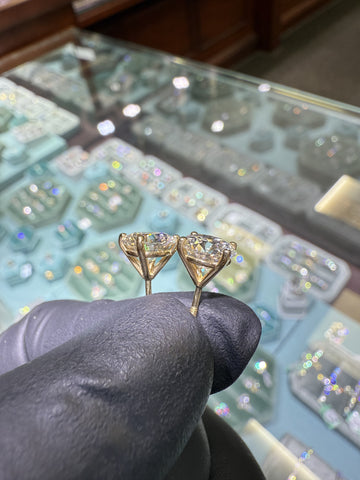 3CTW VS1 Martini Set Stud Earrings