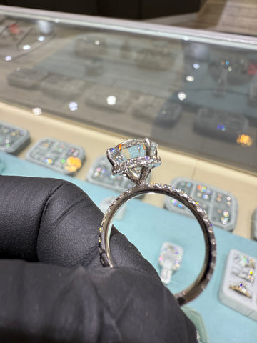 5CTW VS1 Brilliant Round Diamond Engagement Ring