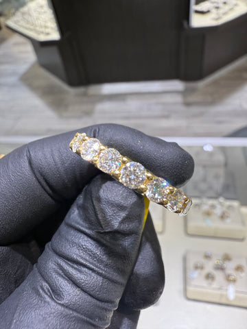 4CTW VVS Lab Diamond Eternity Ring