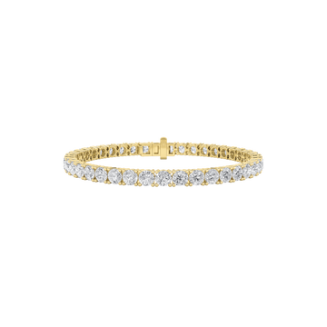14KY 7ctw F+VS+ Lab Grown Diamond Bracelet