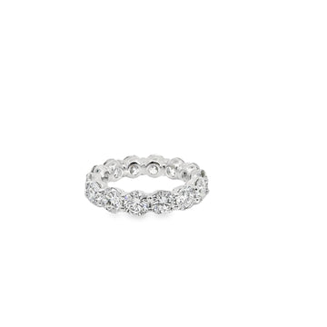 6CTW Shared Prong Round Diamond Eternity Ring