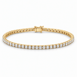 Men’s Essential Tennis Lab Diamond Bracelet — 1 CTW in 14K yellow gold — illustrative product rendering