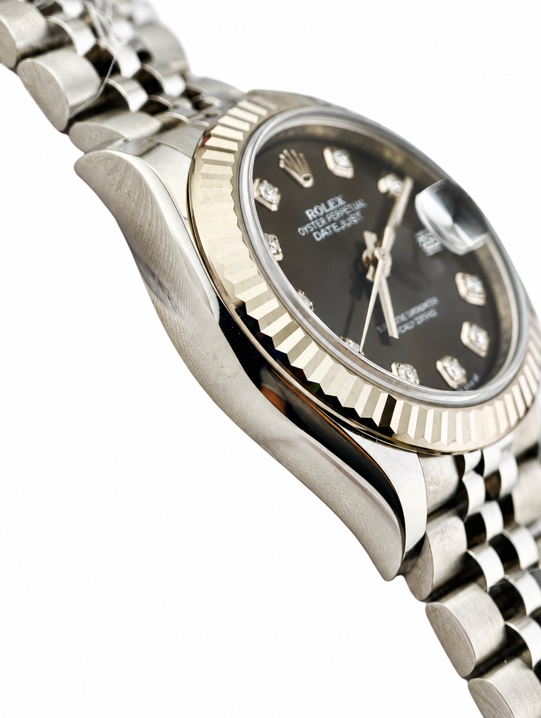 Rolex Lady-Datejust 279174 dark grey diamond — view 4