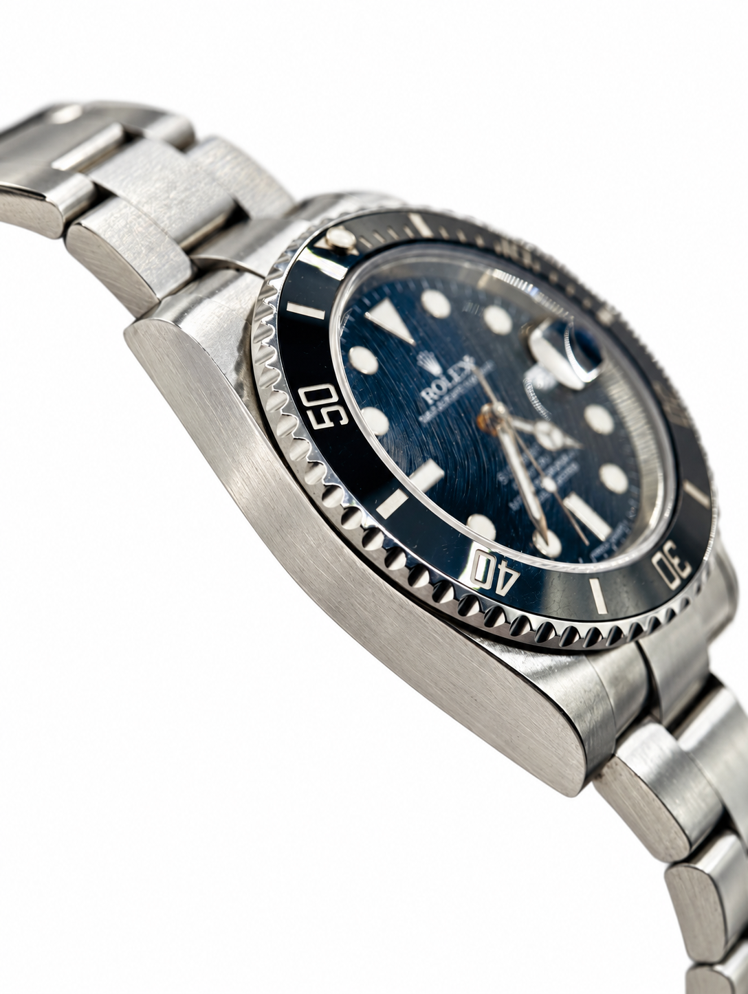 Pre-owned Rolex Submariner Date 116610LN — case side