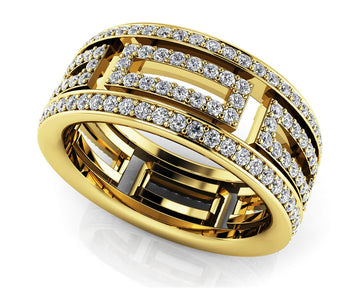 Glamorous Lab-Grown Diamond Eternity Ring