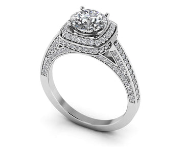 Luminous Lab-Grown Diamond Engagement Ring