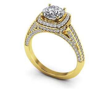Luminous Lab-Grown Diamond Engagement Ring