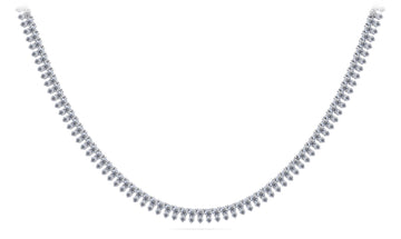 Brilliant Arrangement Lab-Grown Diamond Necklace