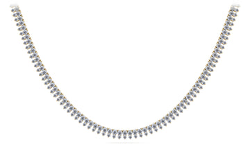 Brilliant Arrangement Lab-Grown Diamond Necklace