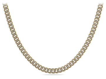 Graduated Swirl Lab-Grown Diamond Necklace