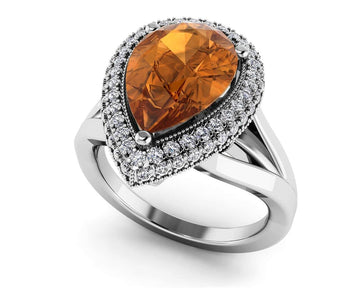 Interchangeable Concept Gemstone Fashion Ring