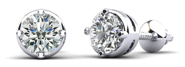 Prismatic Lab-Grown Diamond Stud Earrings