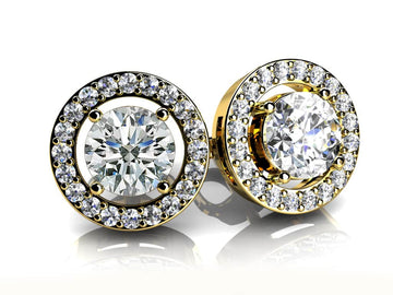 Romanced By Lab-Grown Diamonds Stud Earrings